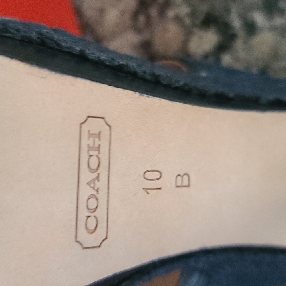 Coach denim shoes - Picture 5 of 9